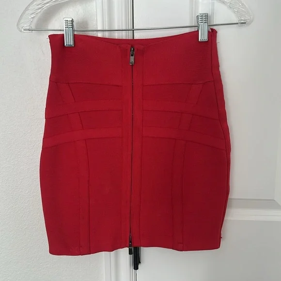 Herve Leger zipper skirt - Picture 2 of 3